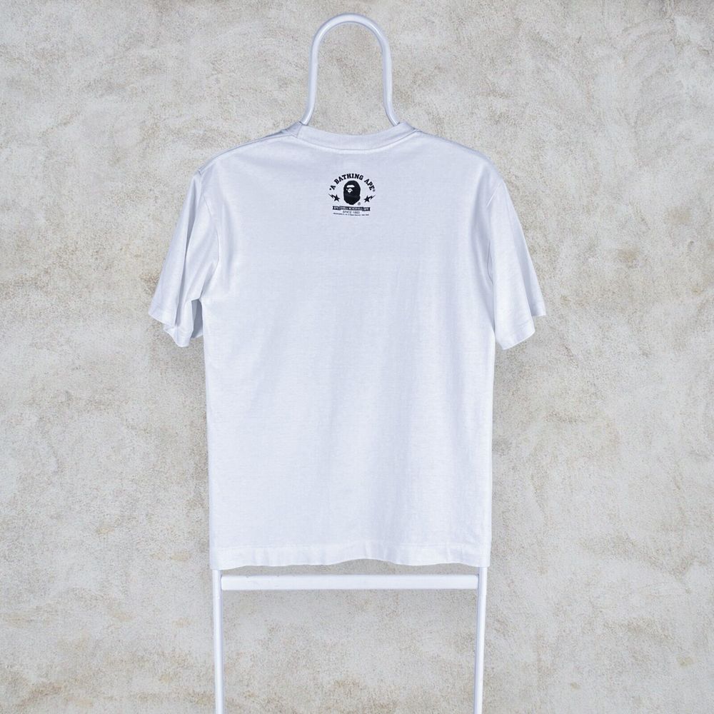 A Bathing Ape Bape T Shirt White 2009 Lemon Baby Milo Single Stitch Mens Small - Picture 5 of 7